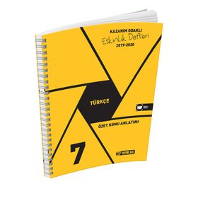 7. Sınıf Türkçe Etkinlik Defteri - Hız Yayınları