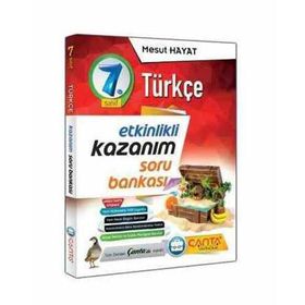 7. Sınıf Türkçe Etkinlikli Kazanım Soru Bankası - Çanta Yayınları