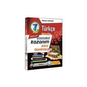 7. Sınıf Türkçe Etkinlikli Kazanım Soru Bankası - Çanta Yayınları