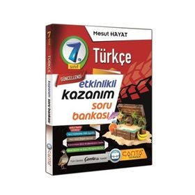 7. Sınıf Türkçe Etkinlikli Kazanım Soru Bankası - Çanta Yayınları