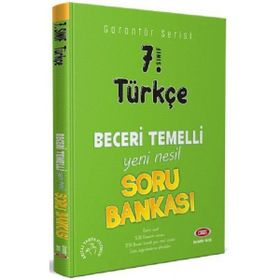 7. Sınıf Türkçe Garantör Beceri Temelli Soru Bankası-Data Yayınları