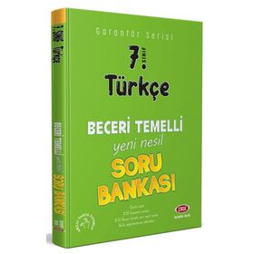 7. Sınıf Türkçe Garantör Beceri Temelli Soru Bankası-Data Yayınları