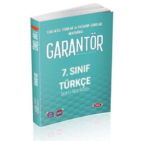 7. Sınıf Türkçe Garantör Soru Bankası Data Yayınları