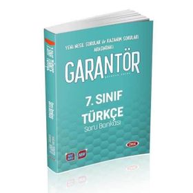 7. Sınıf Türkçe Garantör Soru Bankası Data Yayınları
