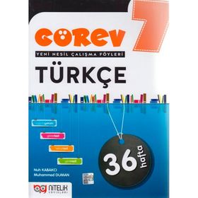 7. Sınıf Türkçe Görev Yeni Nesil Çalışma Föyleri-Nitelik Yayınları