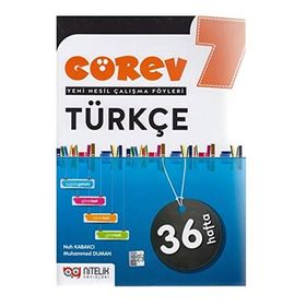 7. Sınıf Türkçe Görev Yeni Nesil Çalışma Föyleri-Nitelik Yayınları