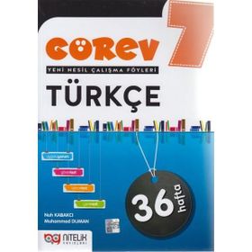 7. Sınıf Türkçe Görev Yeni Nesil Çalışma Föyleri-Nitelik Yayınları