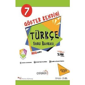 7. Sınıf Türkçe Göster Kendini Soru Bankası Çalışkan Yayınları