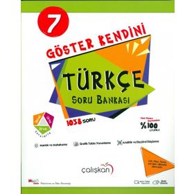 7. Sınıf Türkçe Göster Kendini Soru Bankası Çalışkan Yayınları