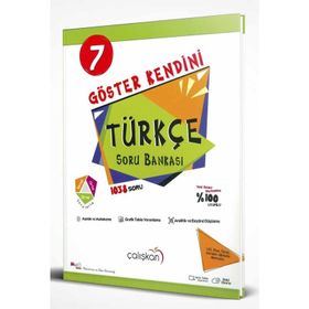 7. Sınıf Türkçe Göster Kendini Soru Bankası Çalışkan Yayınları