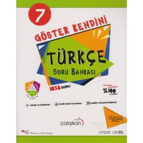 7. Sınıf Türkçe Göster Kendini Soru Bankası Çalışkan Yayınları