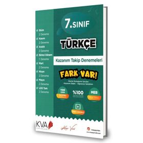 7. Sınıf Türkçe Kazanım Takip Denemeleri Koray Varol Akademi