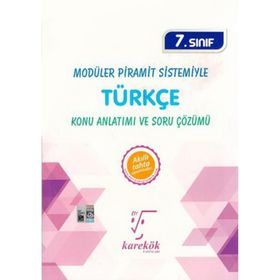 7. Sınıf Türkçe Kitabı Karekök Yayınları