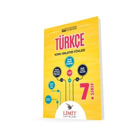 7.sınıf Türkçe Konu Anlatım Föyleri - Limit Yayınları