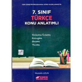 7. Sınıf Türkçe Konu Anlatımlı Esen Yayınları
