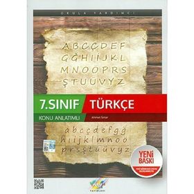 7.Sınıf Türkçe Konu Anlatımlı Fdd Yayınları