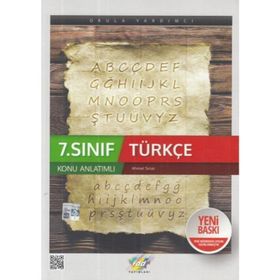 7.Sınıf Türkçe Konu Anlatımlı Fdd Yayınları