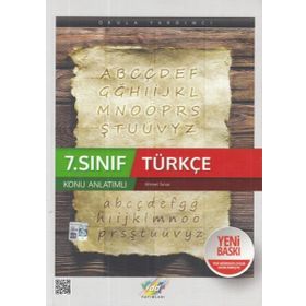 7.Sınıf Türkçe Konu Anlatımlı Fdd Yayınları