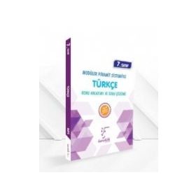 7.sınıf Türkçe Konu Anlatımlı Karekök Yayınları