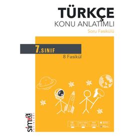 7. Sınıf Türkçe Konu Anlatımlı Soru Fasikülü-Simya Yayınları