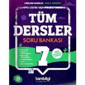 7. Sınıf Türkçe Konu Özetli Soru Bankası Tambilgi Yayınları
