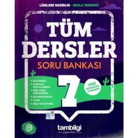7. Sınıf Türkçe Konu Özetli Soru Bankası Tambilgi Yayınları
