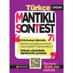 7. Sınıf Türkçe Mantıklı Son Test- Sadık Uygun Yayınları