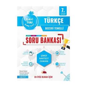 7. Sınıf Türkçe Mavi Soru Bankası - Nartest Yayınları