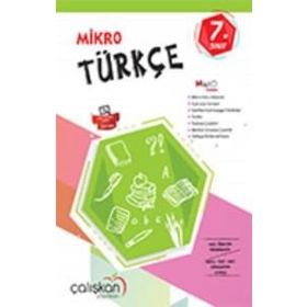 7. Sınıf Türkçe Mikro Defter Çalışkan Yayınları