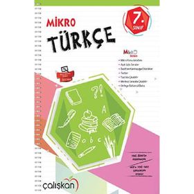 7. Sınıf Türkçe Mikro Defter Çalışkan Yayınları