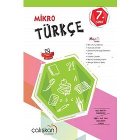 7. Sınıf Türkçe Mikro Defter Çalışkan Yayınları