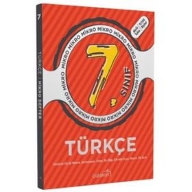 7. Sınıf Türkçe Mikro Defter Çalışkan Yayınları