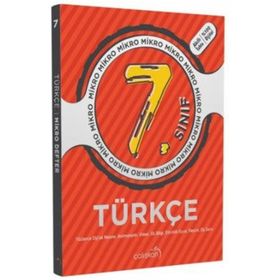 7. Sınıf Türkçe Mikro Defter Çalışkan Yayınları