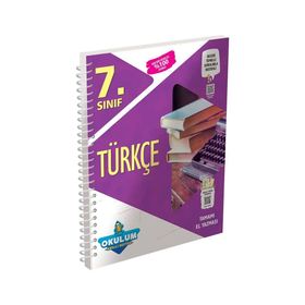 7. Sınıf Türkçe Okulum Akıllı Defteri - Murat Yayınları