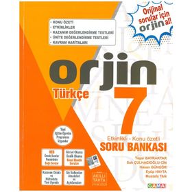 7. Sınıf Türkçe Orjin Konu Özetli Soru Bankası - Gama Yayınları