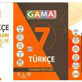 7. Sınıf Türkçe Orjin Konu Özetli Soru Bankası - Gama Yayınları