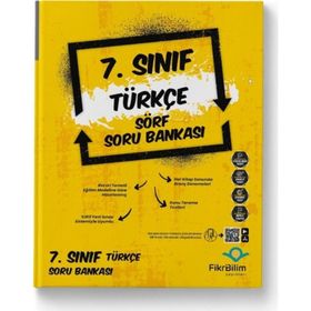 7. Sınıf Türkçe Sörf Soru Bankası-FikriBilim Yayınları