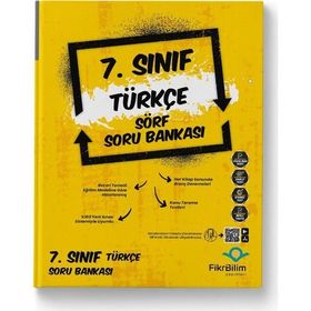 7. Sınıf Türkçe Sörf Soru Bankası-FikriBilim Yayınları