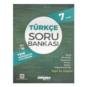 7. Sınıf Türkçe Soru Bankası Ankara Yayıncılık