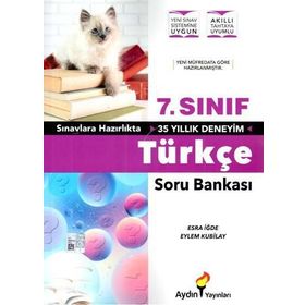 7. Sınıf Türkçe Soru Bankası - Aydın Yayınları