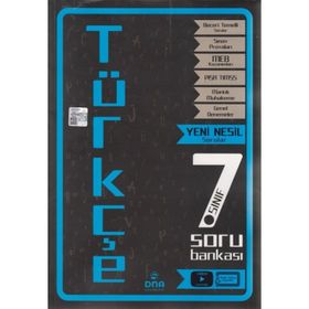 7. Sınıf Türkçe Soru Bankası-DNA Yayınları