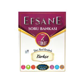 7. Sınıf Türkçe Soru Bankası Efsane Yayınları