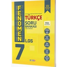 7. Sınıf Türkçe Soru Bankası Fenomen - Gama Yayınları