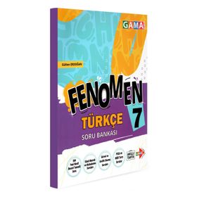 7. Sınıf Türkçe Soru Bankası Fenomen - Gama Yayınları