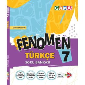 7. Sınıf Türkçe Soru Bankası Fenomen - Gama Yayınları