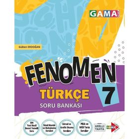 7. Sınıf Türkçe Soru Bankası Fenomen - Gama Yayınları