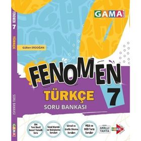 7. Sınıf Türkçe Soru Bankası Fenomen - Gama Yayınları