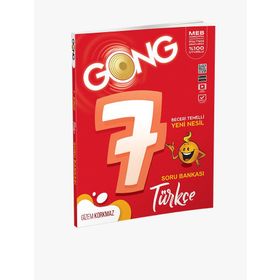 7. Sınıf Türkçe Soru Bankası-Gong Yayınları