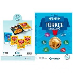 7.Sınıf Türkçe Soru Bankası Madalyon-Gezegen Yayınları