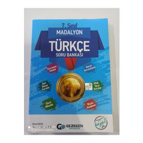 7.Sınıf Türkçe Soru Bankası Madalyon-Gezegen Yayınları